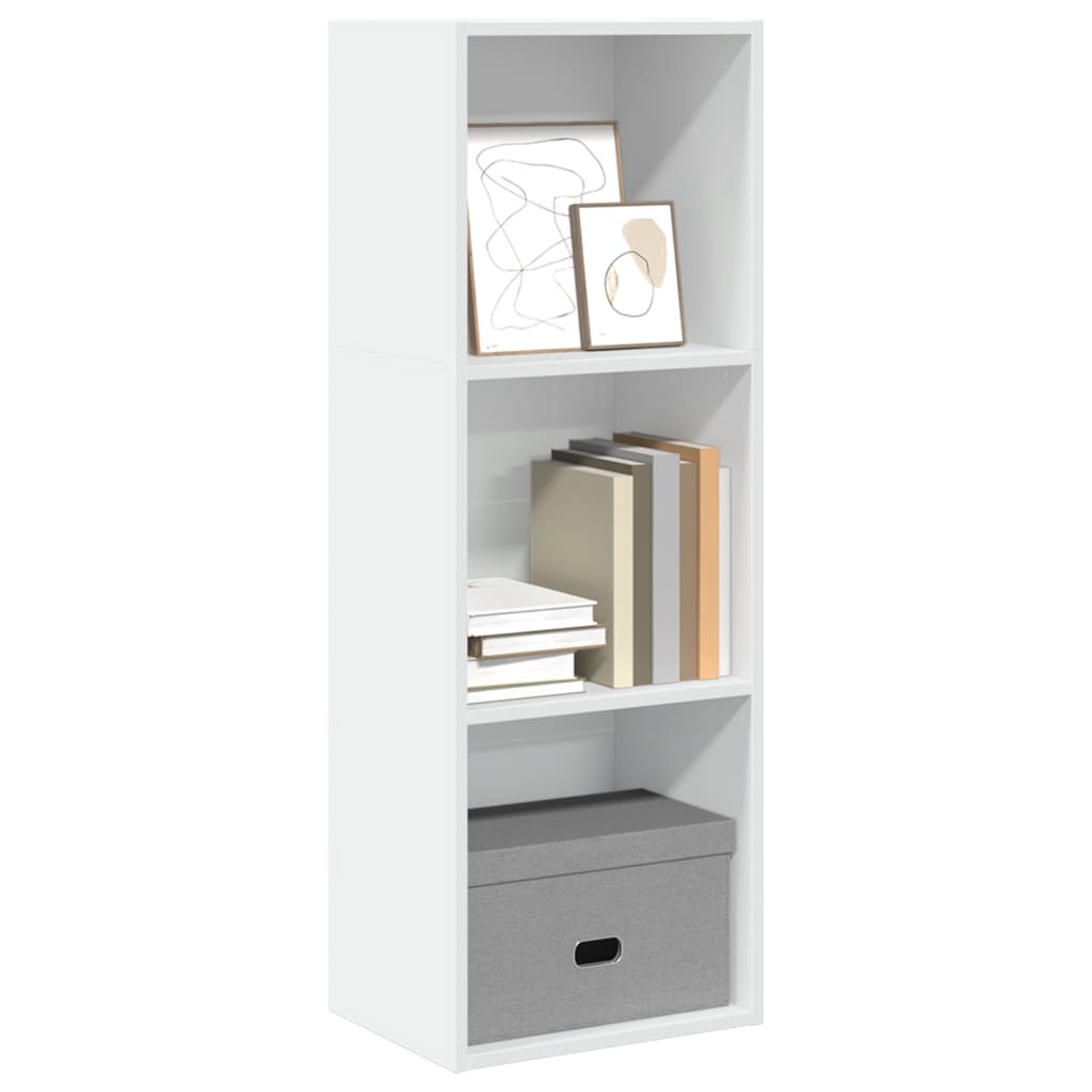 Bibliothèque 60X30X76,5 Cm Bois D'ingénierie Blanc