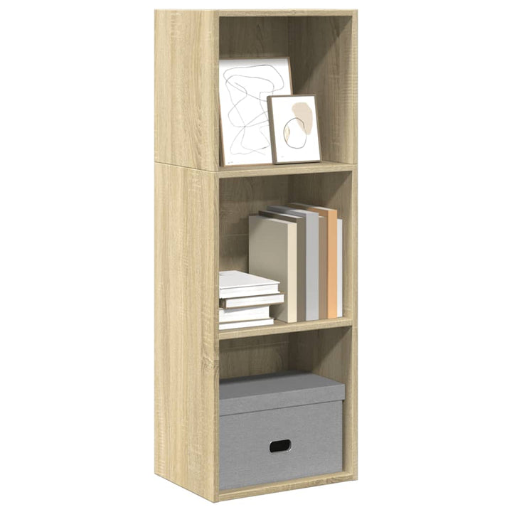 Bibliothèque 80X30X Bois D'ingénierie Chêne Sonoma