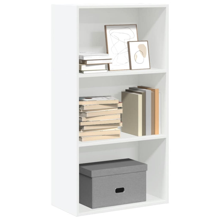 Bibliothèque 60X30X76,5 Cm Bois D'ingénierie Blanc