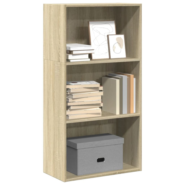 Bibliothèque 80X30X Bois D'ingénierie Chêne Sonoma