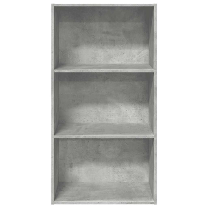 Bibliothèque 60X30X Bois D'ingénierie Gris Béton