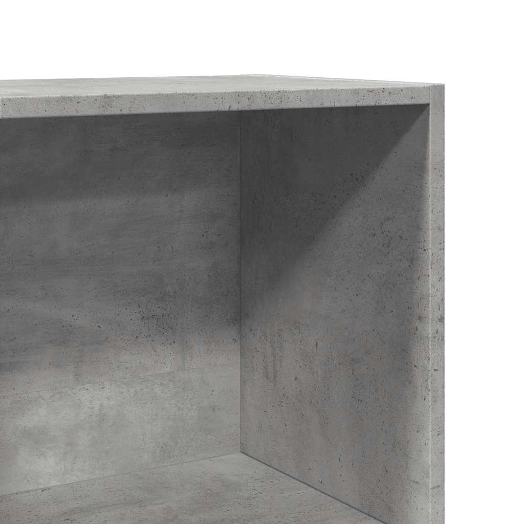 Bibliothèque 60X30X Bois D'ingénierie Gris Béton