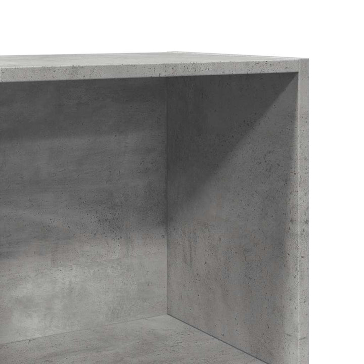 Bibliothèque 60X30X Bois D'ingénierie Gris Béton