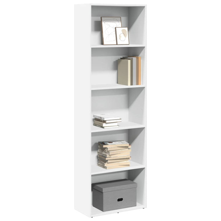 Bibliothèque 60X30X76,5 Cm Bois D'ingénierie Blanc