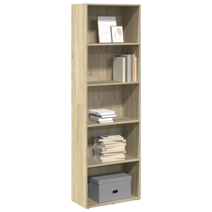 Bibliothèque 80X30X Bois D'ingénierie Chêne Sonoma