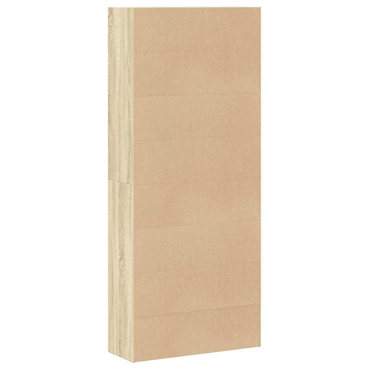 Bibliothèque 80X30X Bois D'ingénierie Chêne Sonoma