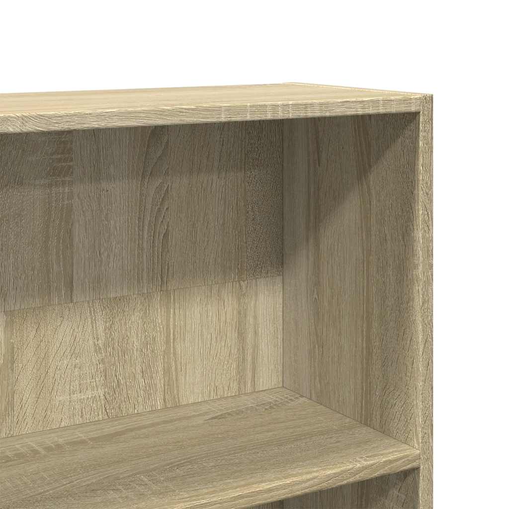 Bibliothèque 80X30X Bois D'ingénierie Chêne Sonoma