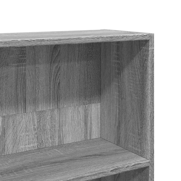 Bibliothèque 80X30X Bois D'ingénierie Sonoma Gris