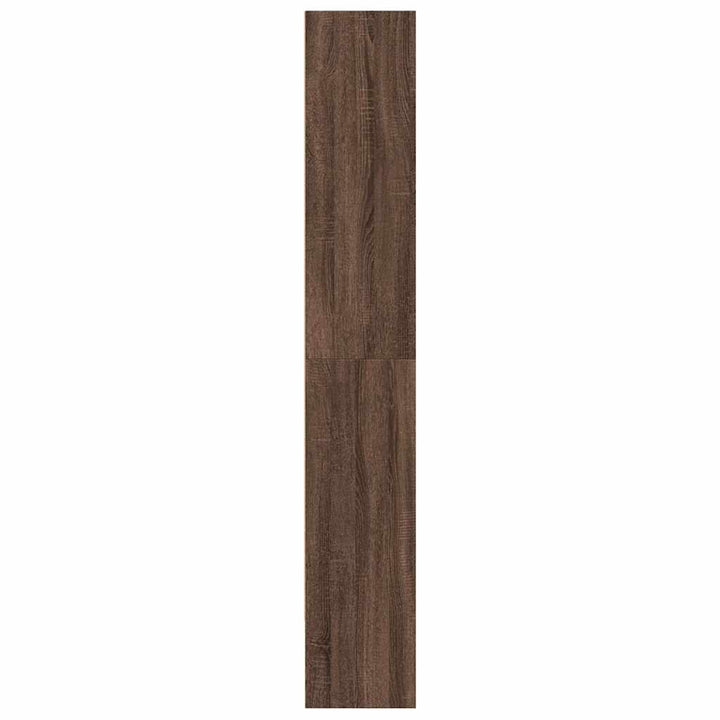 Bibliothèque 80X30X Bois D'ingénierie Chêne Marron