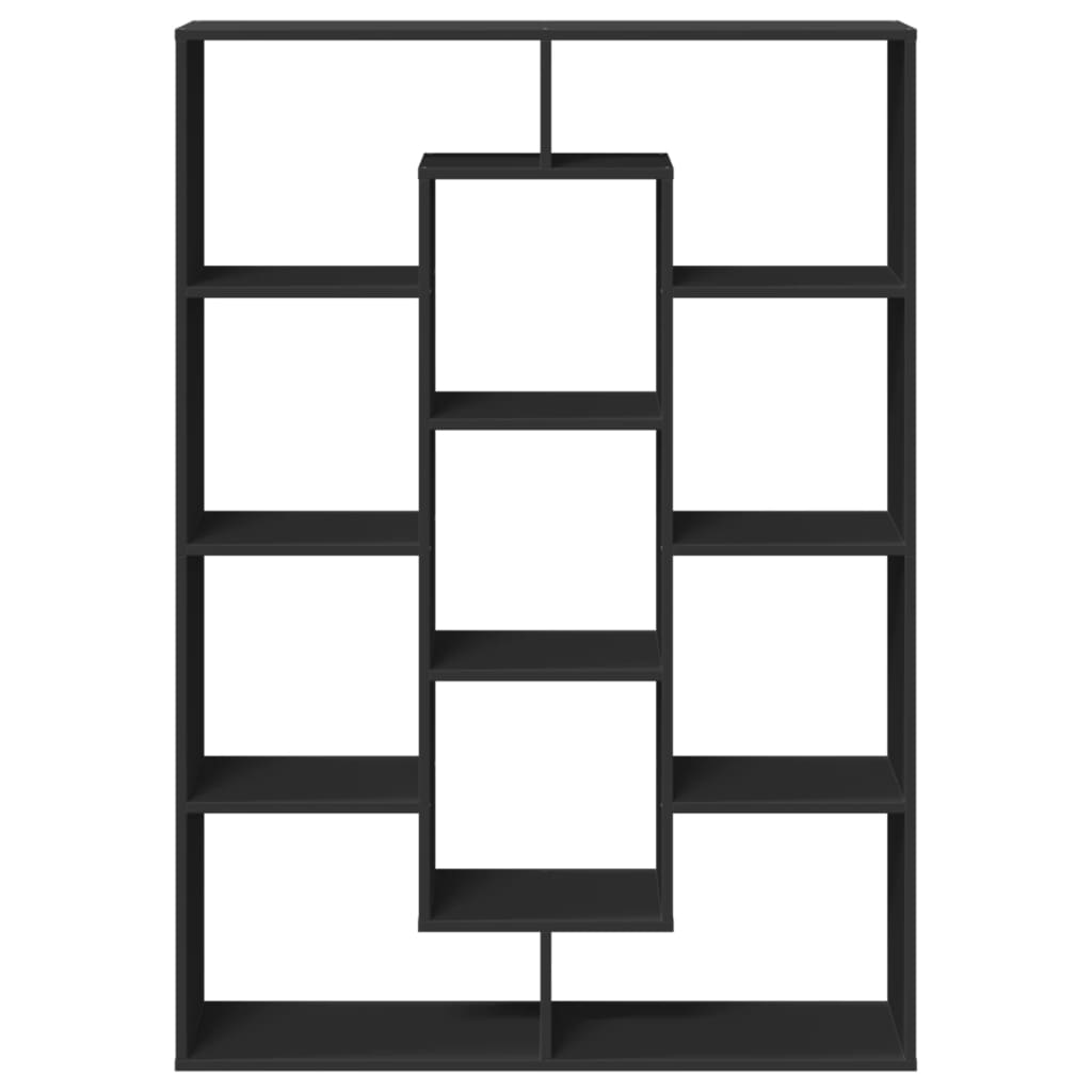 Bibliothèque 102X29X Bois D'ingénierie Noir