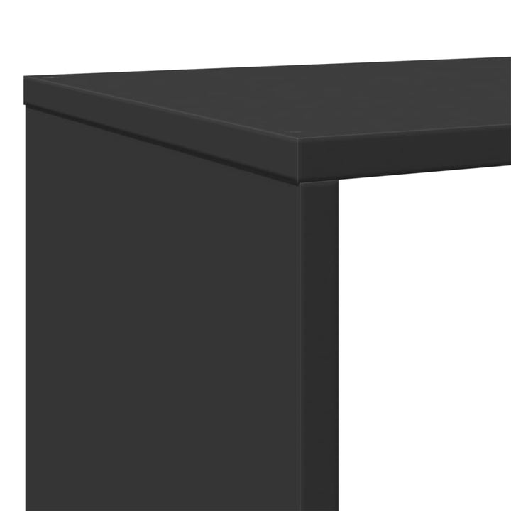 Bibliothèque 102X29X Bois D'ingénierie Noir