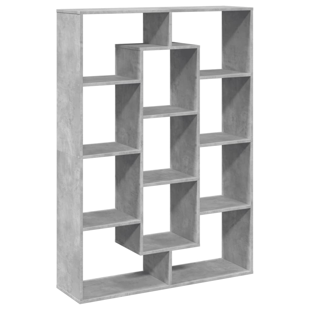 Bibliothèque 102X29X Bois D'ingénierie Gris Béton