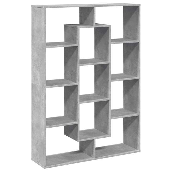 Bibliothèque 102X29X Bois D'ingénierie Gris Béton