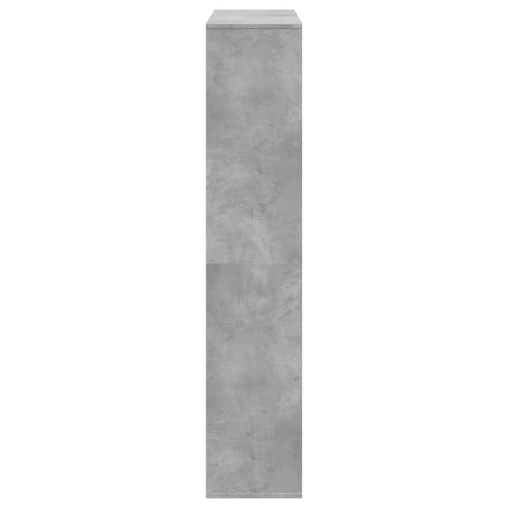 Bibliothèque 102X29X Bois D'ingénierie Gris Béton