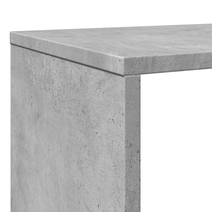 Bibliothèque 102X29X Bois D'ingénierie Gris Béton