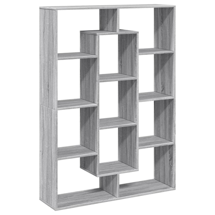 Bibliothèque 102X29X Bois D'ingénierie Sonoma Gris