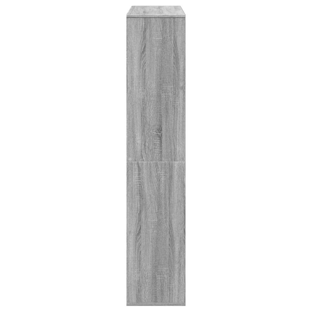 Bibliothèque 102X29X Bois D'ingénierie Sonoma Gris