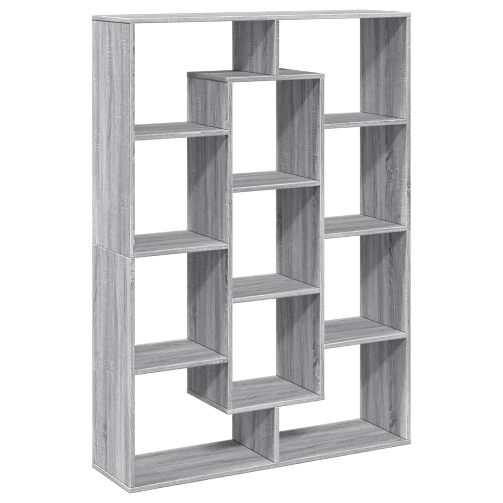 Bibliothèque 102X29X Bois D'ingénierie Sonoma Gris