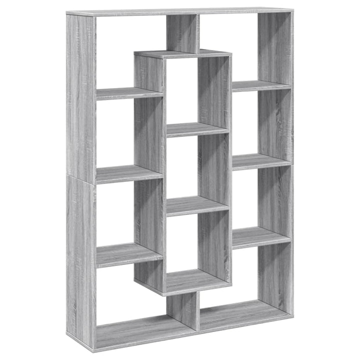 Bibliothèque 102X29X Bois D'ingénierie Sonoma Gris