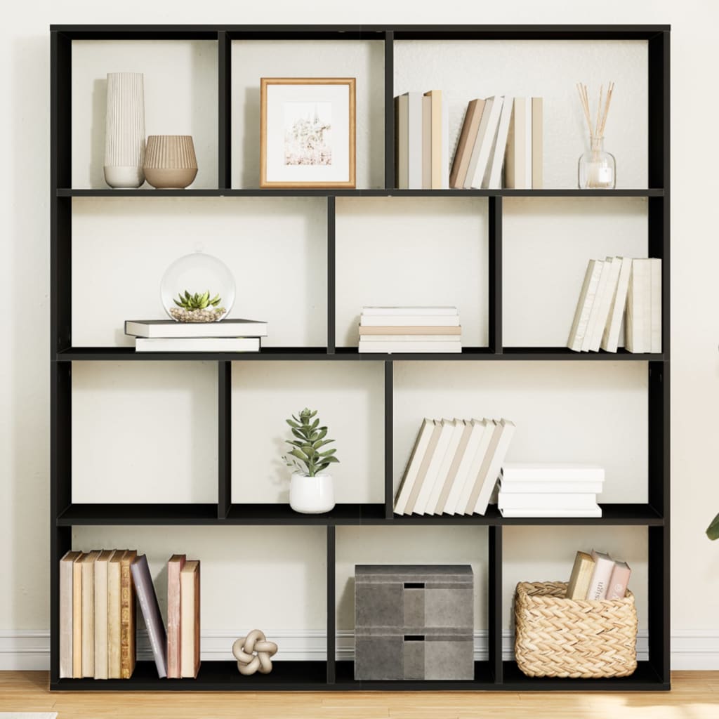 Bibliothèque 102X29X Bois D'ingénierie Noir