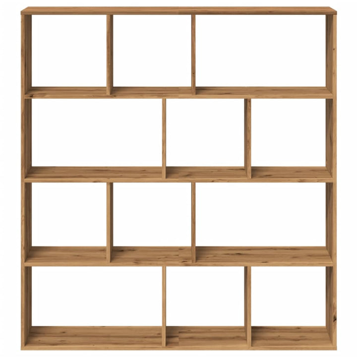 Bibliothèque Chêne Artisanal 132X29X141,5 Cm Bois D'ingénierie Artisian Oak