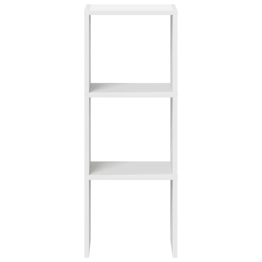 Bibliothèque Empilable 30X30X80 Cm Bois D'ingénierie