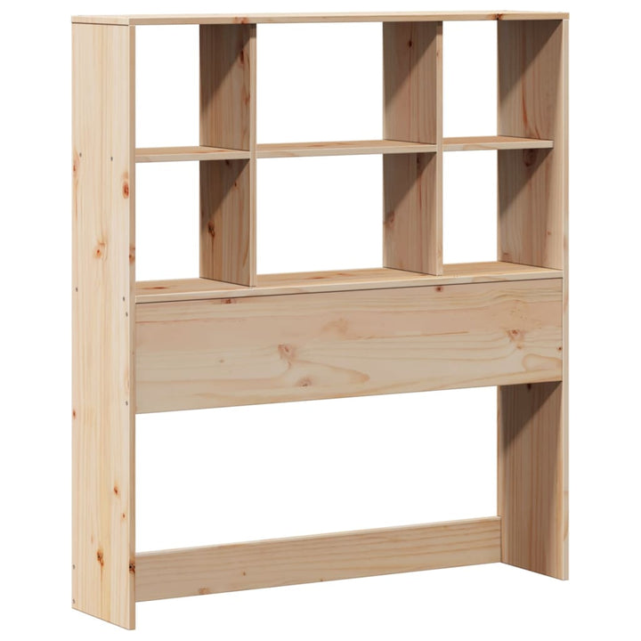 Lit Bibliothèque Sans Matelas Bois Massif De Pin