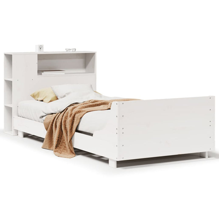 Cadre De Lit Sans Matelas Bois De Pin Massif