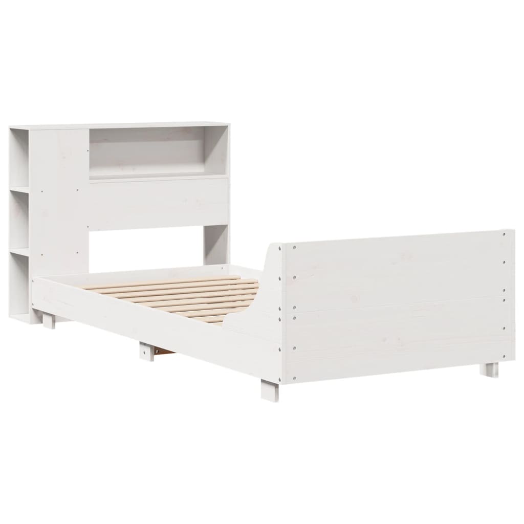 Cadre De Lit Sans Matelas Bois De Pin Massif