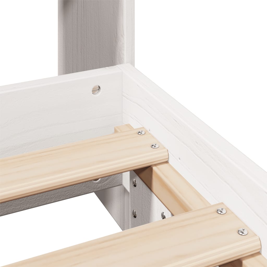 Cadre De Lit Sans Matelas Bois De Pin Massif
