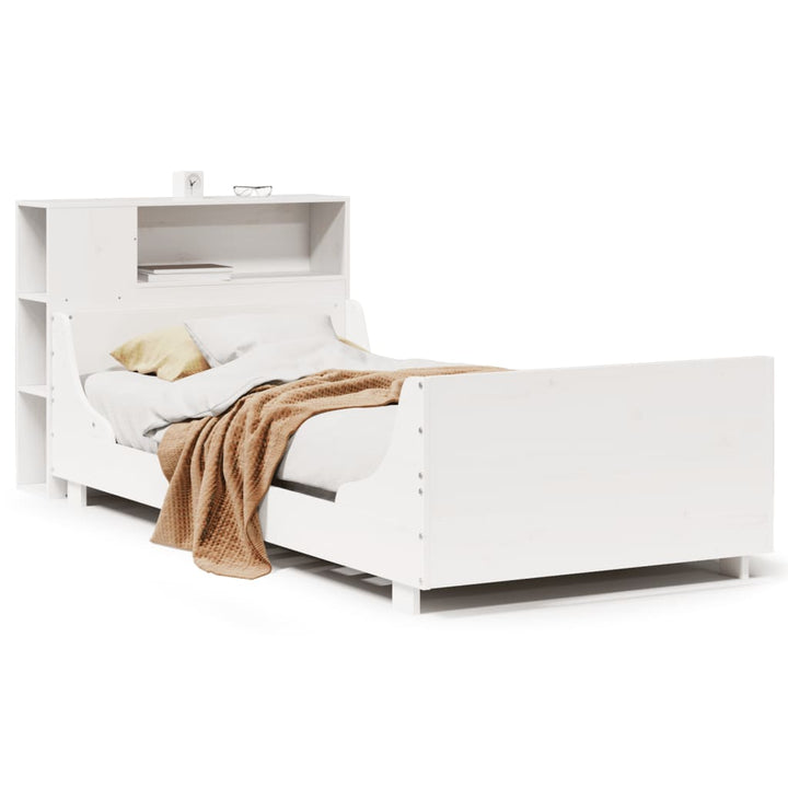 Cadre De Lit Sans Matelas Bois De Pin Massif