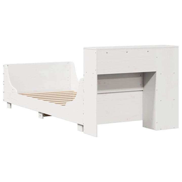Cadre De Lit Sans Matelas Bois De Pin Massif