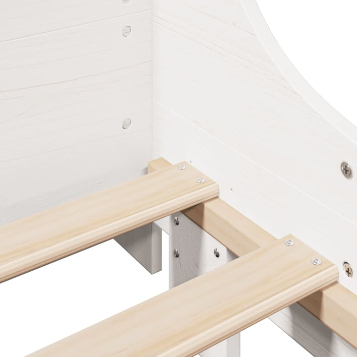 Cadre De Lit Sans Matelas Bois De Pin Massif
