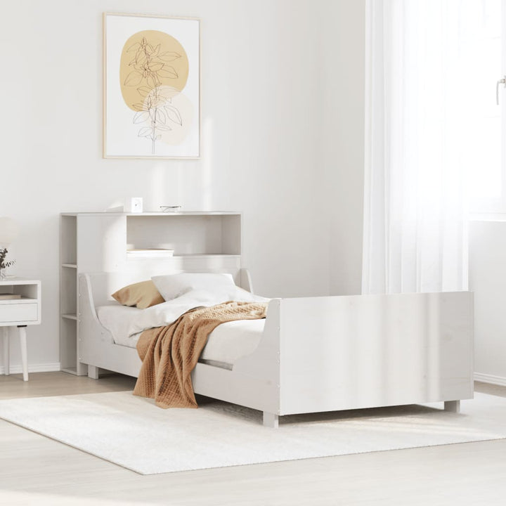 Cadre De Lit Sans Matelas Bois De Pin Massif