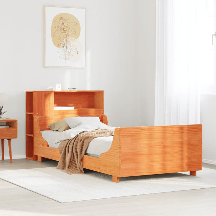 Cadre De Lit Sans Matelas Bois De Pin Massif