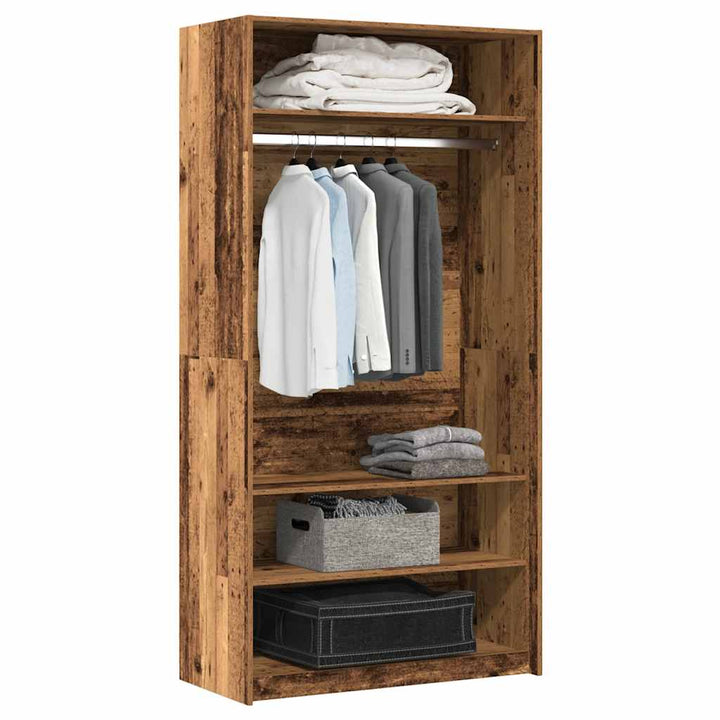 Garde-Robe Bois D'ingénierie Vieux Bois