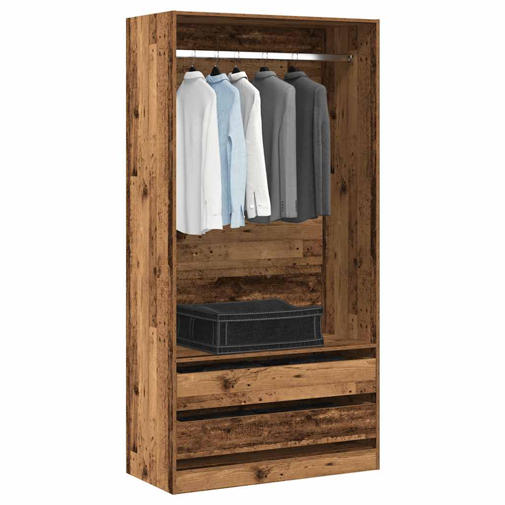 Garde-Robe Bois D'ingénierie Vieux Bois