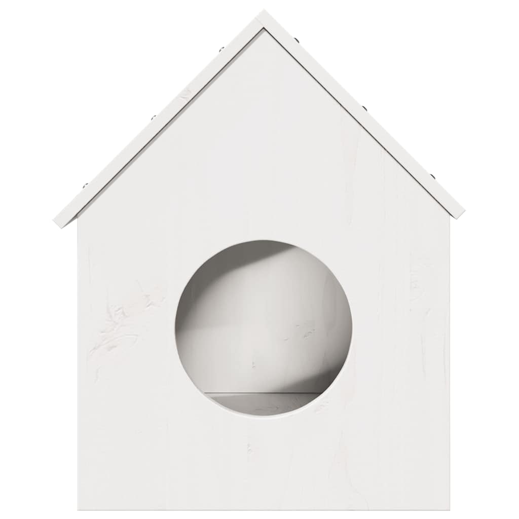 Maison Pour Chat 41X50X50 Cm Bois De Pin Massif