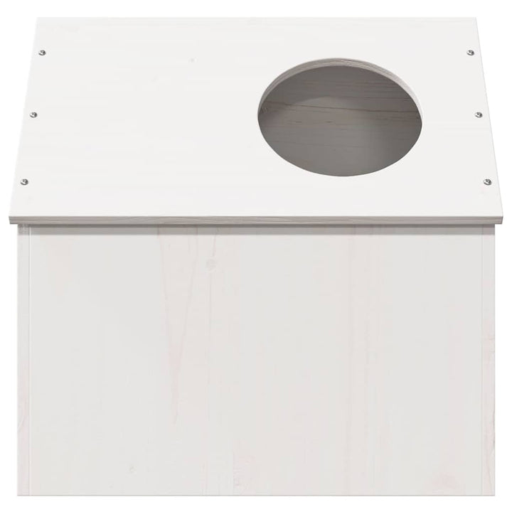 Maison Pour Chat 41X50X50 Cm Bois De Pin Massif
