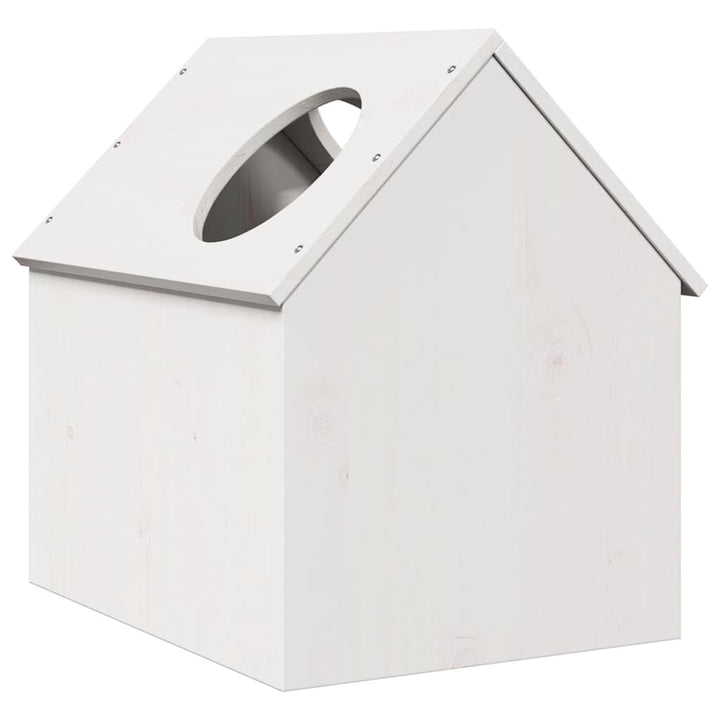 Maison Pour Chat 41X50X50 Cm Bois De Pin Massif