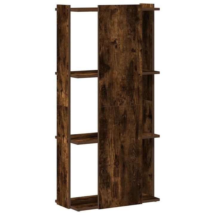 Bibliothèque 3 Niveaux 60X30X120Cm Bois D'ingénierie