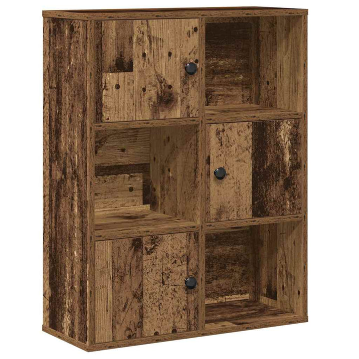 Bibliothèque 60X24X76,5 Cm Bois D'ingénierie Vieux Bois