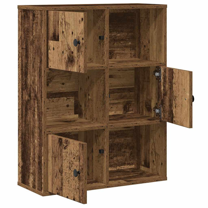Bibliothèque 60X24X76,5 Cm Bois D'ingénierie Vieux Bois