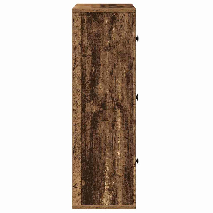 Bibliothèque 60X24X76,5 Cm Bois D'ingénierie Vieux Bois