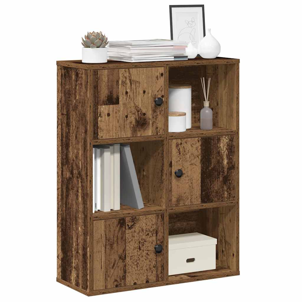 Bibliothèque 60X24X76,5 Cm Bois D'ingénierie Vieux Bois
