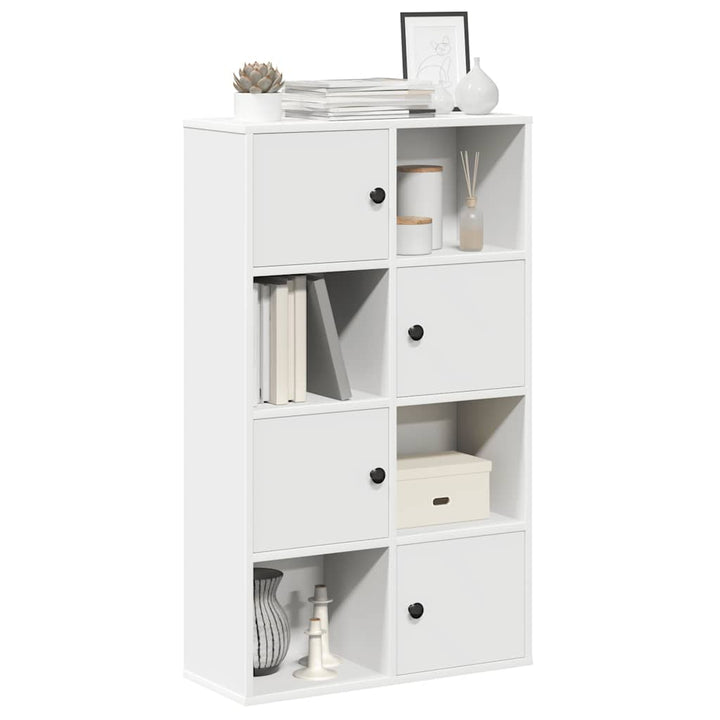 Bibliothèque 89X24X101,5 Cm Bois D'ingénierie Blanc