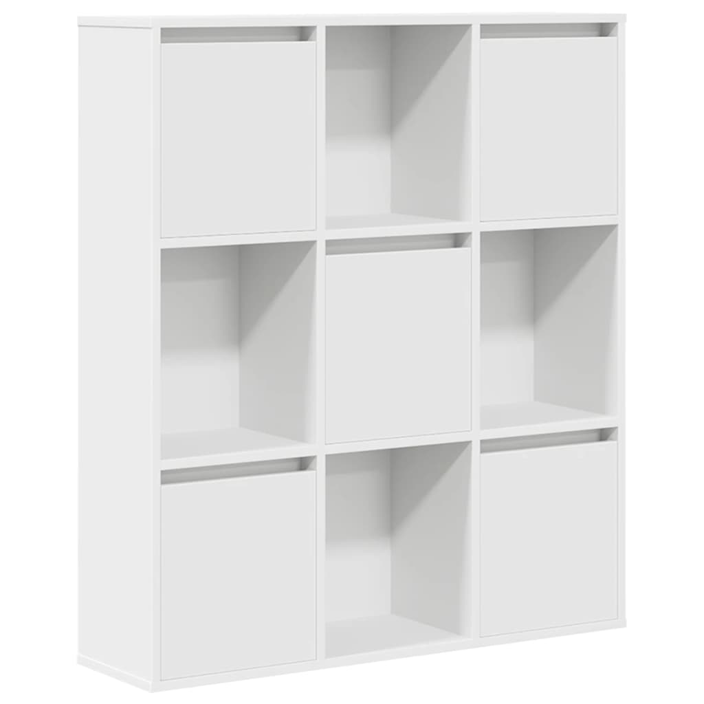Bibliothèque 89X24X101,5 Cm Bois D'ingénierie Blanc