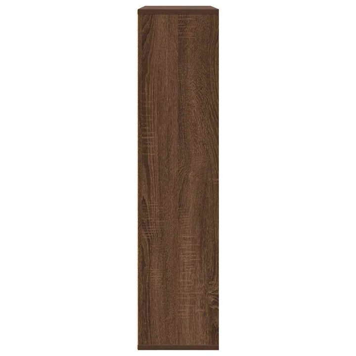 Bibliothèque 89X24X101,5 Cm Bois D'ingénierie Chêne Marron