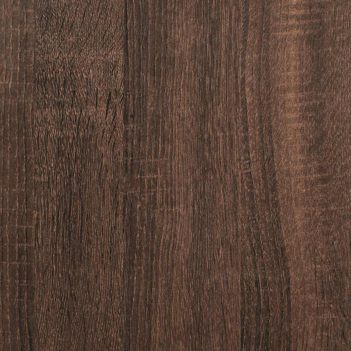 Bibliothèque 89X24X101,5 Cm Bois D'ingénierie Chêne Marron