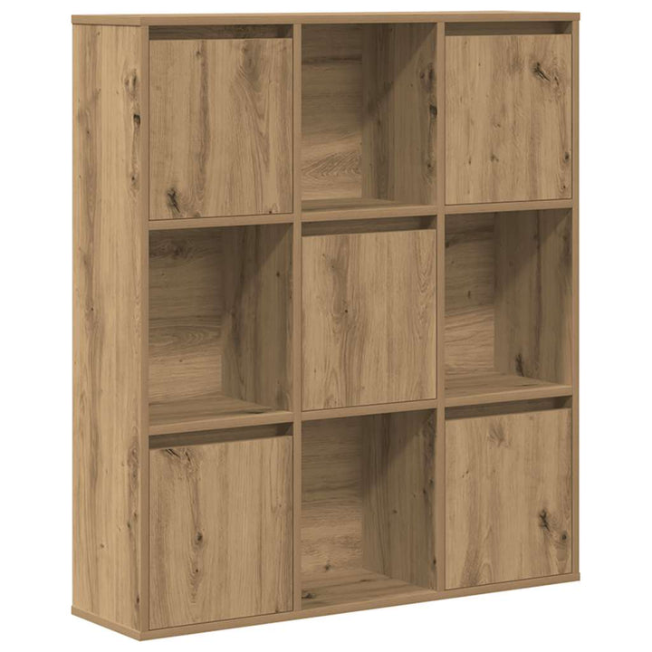 Bibliothèque 89X24X101,5 Cm Bois D'ingénierie Chêne Artisanal